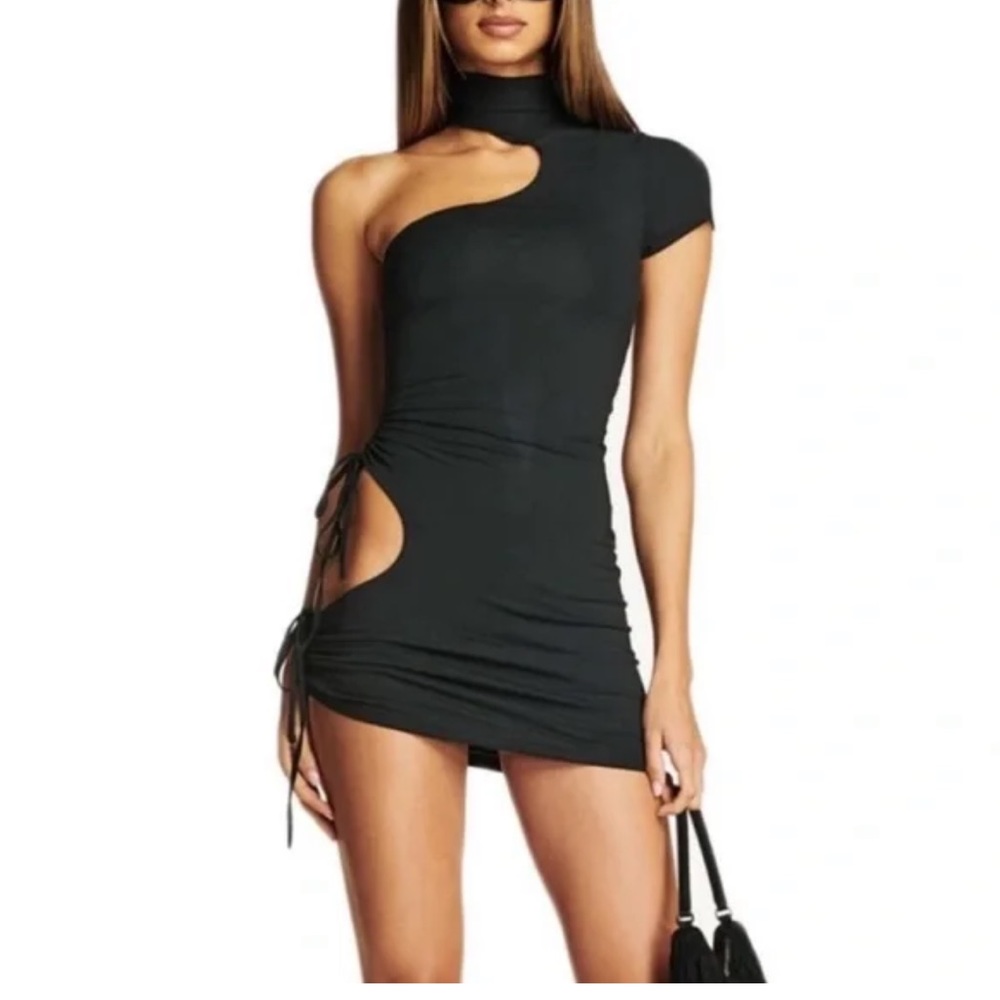 I.Am.Gia black cutout dress (size xs)